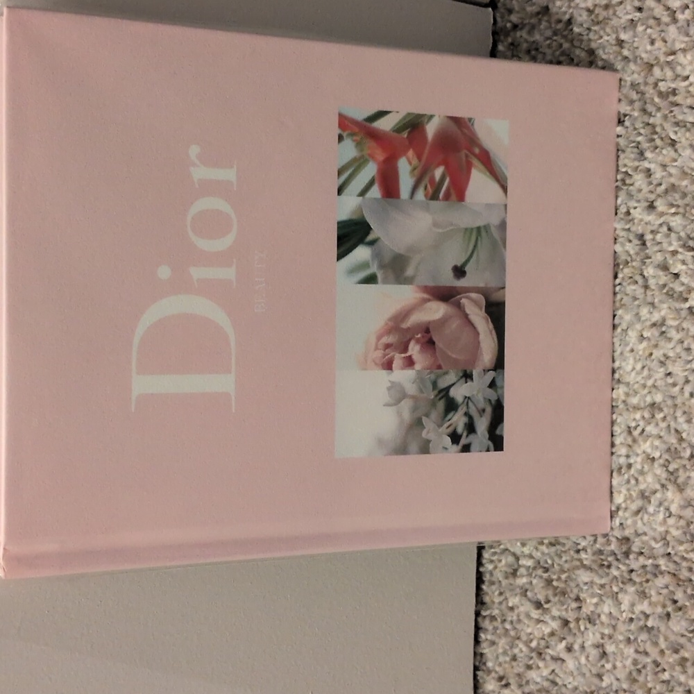 Dior Beauty Pink Floral Hardcover